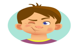 孩子爱使劲挤眼，可能是眼睛有毛病